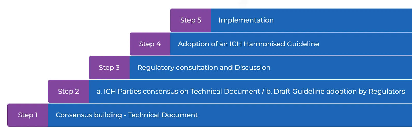 The ICH Process diagram